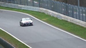 2025 Toyota Supra GRMN Spy Shots