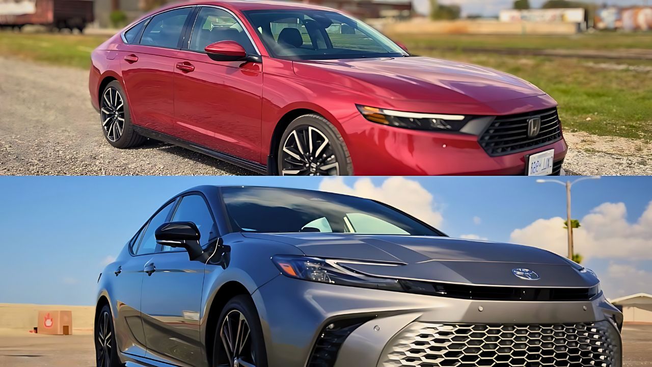 2025 Toyota Camry XSE vs. 2024 Honda Accord Touring: Detailed Comparison