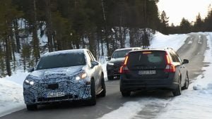 Spy Shots Capture 2026 Mercedes-Benz AMG GLC EV in Action