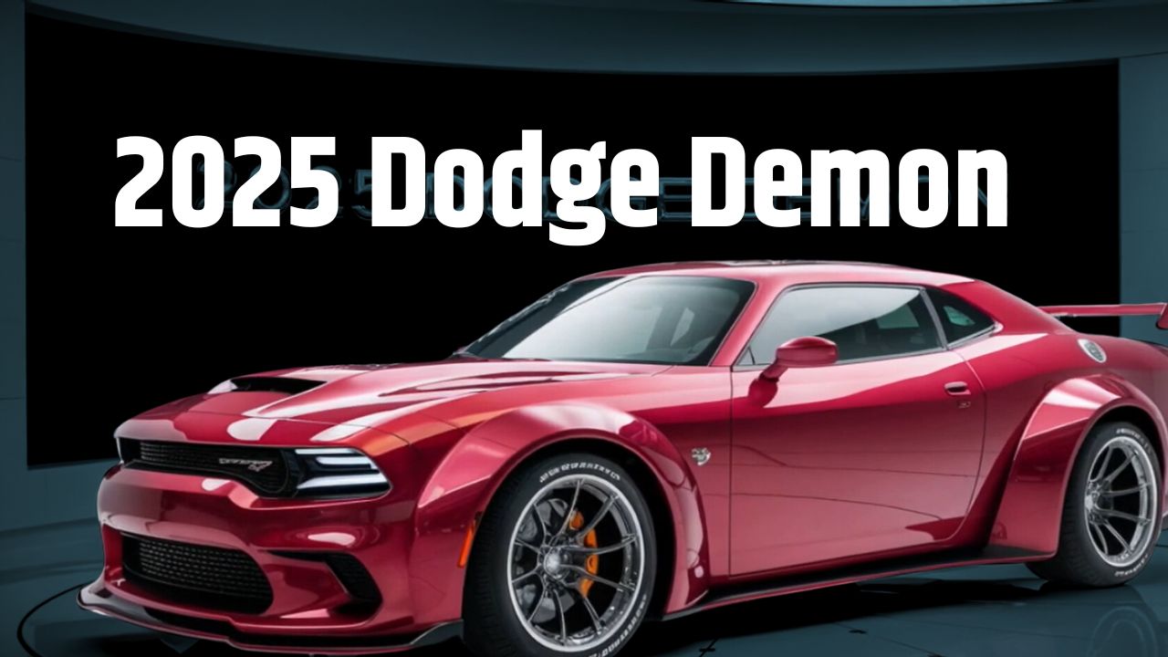 A Closer Look at the 2025 Dodge Demon